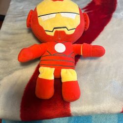Small Iron Man Marvel Plushie - Toy - Good Condition 
