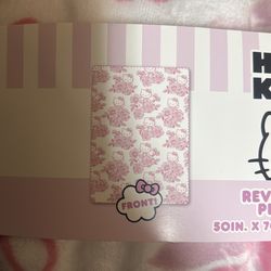 Hello kittyyy blanket