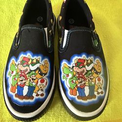 Super Mario Slip On Shoes