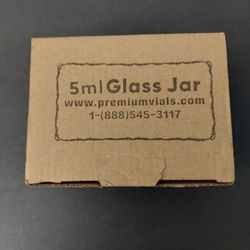 5ml Glass Jars 24 Count