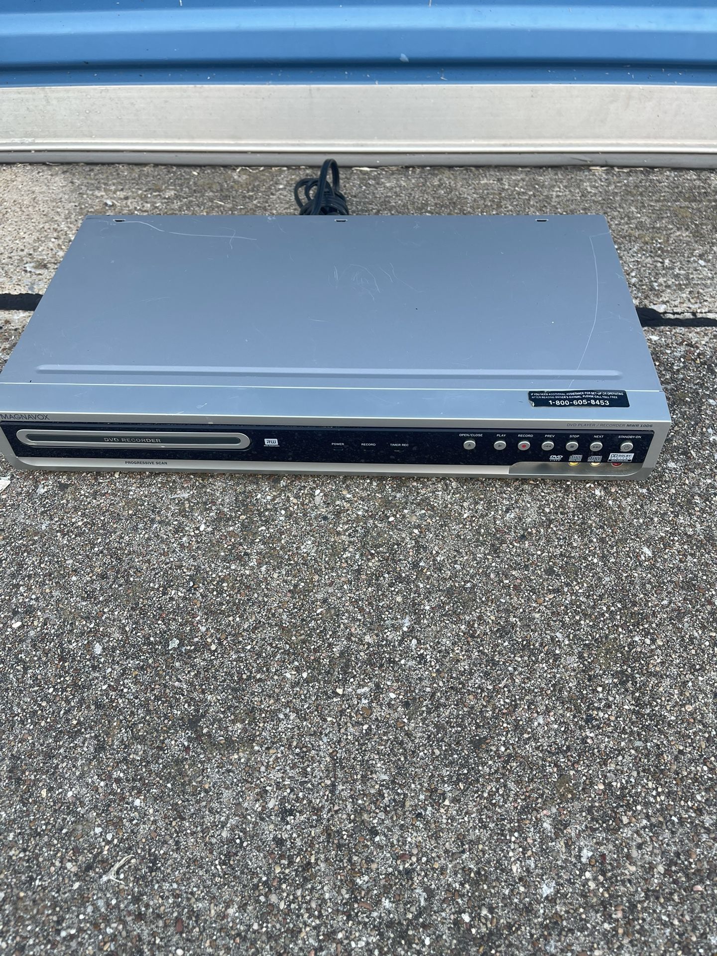 Magnavox Progressives Scan Dvd Recorder