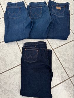 Men’s Wrangler Jeans 4 pair