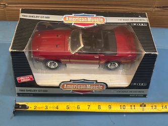 ERTL American Muscle 1969 Shelby GT-500 Mustang 1:18 Diecast