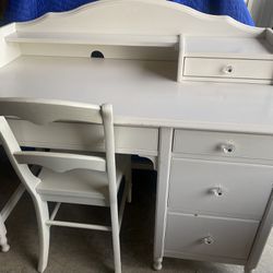 Pottery Barn Kids Desk and Chair