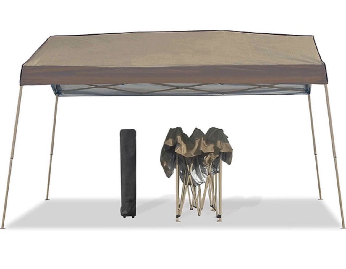 NEW! Z-Shade 12 x 14 Foot Panorama Instant Pop Up Canopy Tent Outdoor Shelter Tent wi $115.00