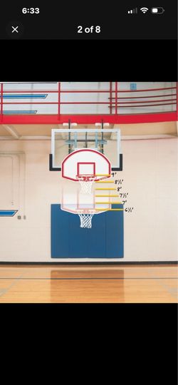 Bison 6 in 1 adjustable youth basketball goal
