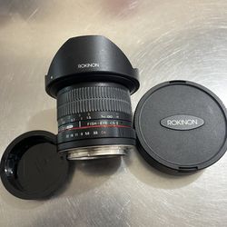 Rokinon 8mm F/3.3 Aspherical Fisheye Lens