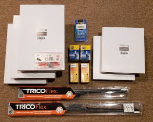 Parts For Toyota Camry 6th Gen 07-11 Air Cabin Filters Headlight Bulbs Wipers FREE INSTALL