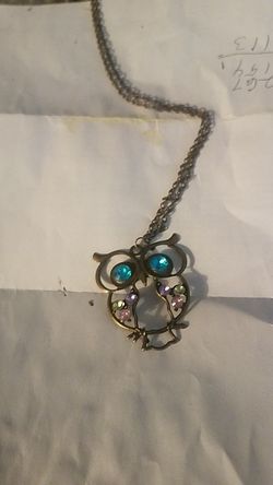owl necklace