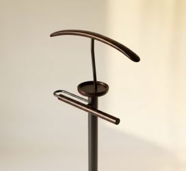 Standing Valet Suit Rack - Coat Hanger Stand, 47"x18"