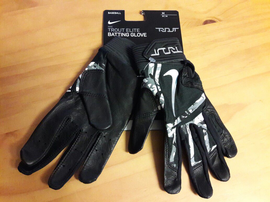 Nike Batting gloves, Elite Mike Trout NEW