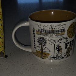 FLORIDA INTERNATIONAL STARBUCKS BEEN THERE SERIES 14oz MUG CAMPUS COLLECTION NEW