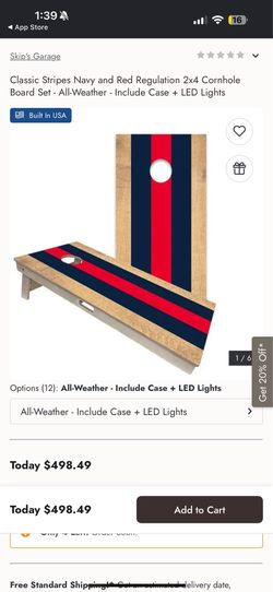 Premium Cornhole
