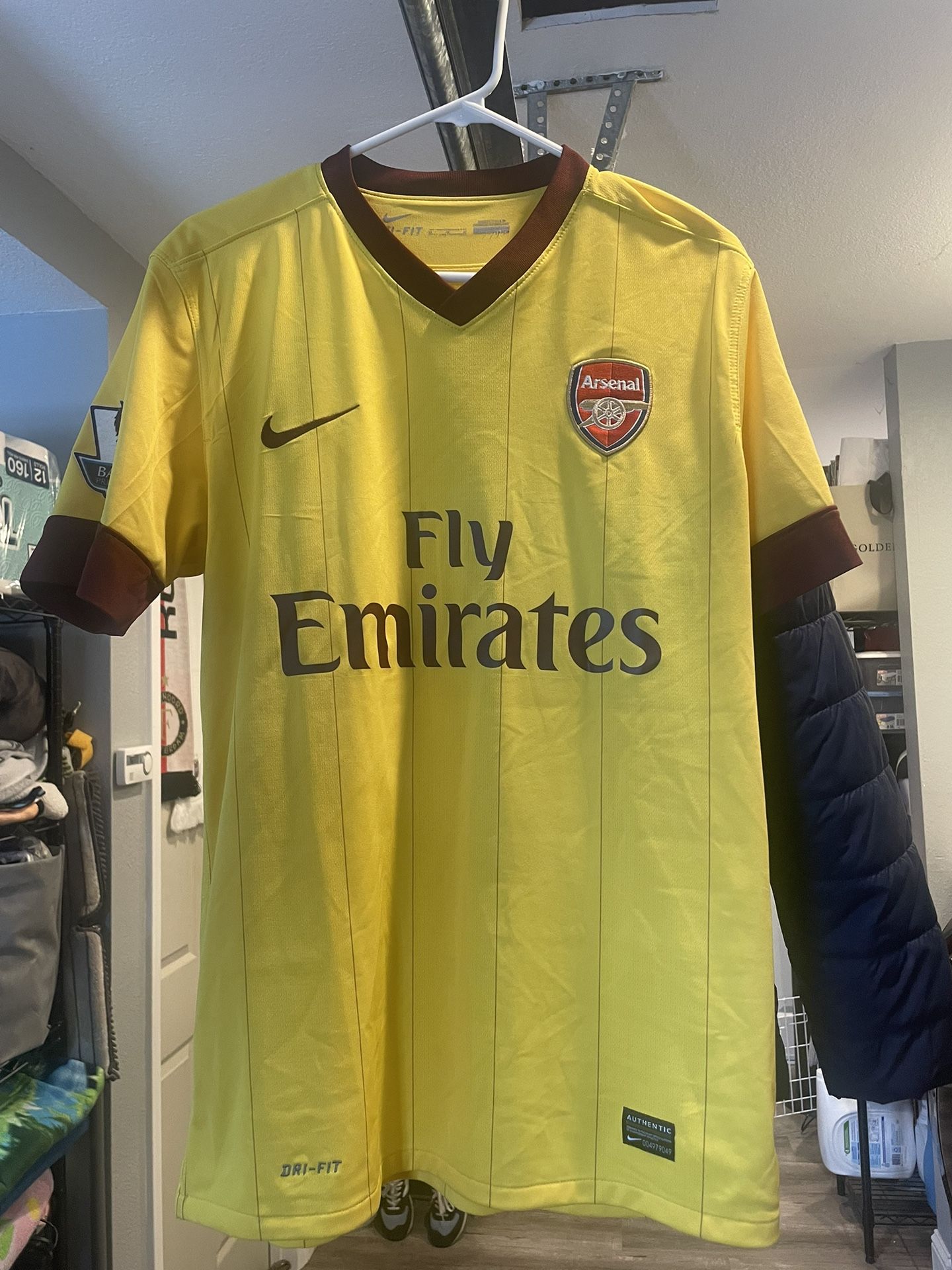 Rare Carlos Vela Arsenal Nike Away Jersey #11