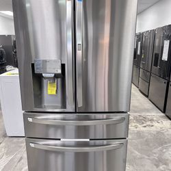 LG 30cu Refrige With Fresh Drawer And Craft Ice Maker 