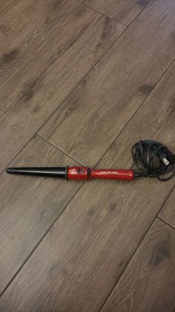 Corioliss Glamour Wand Hair Curler Professional Styling Curling Tong Leopard
