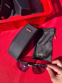 Sunglasses with Case and Pouch
