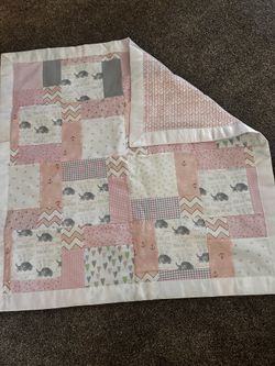 Handmade baby quilt (see description)