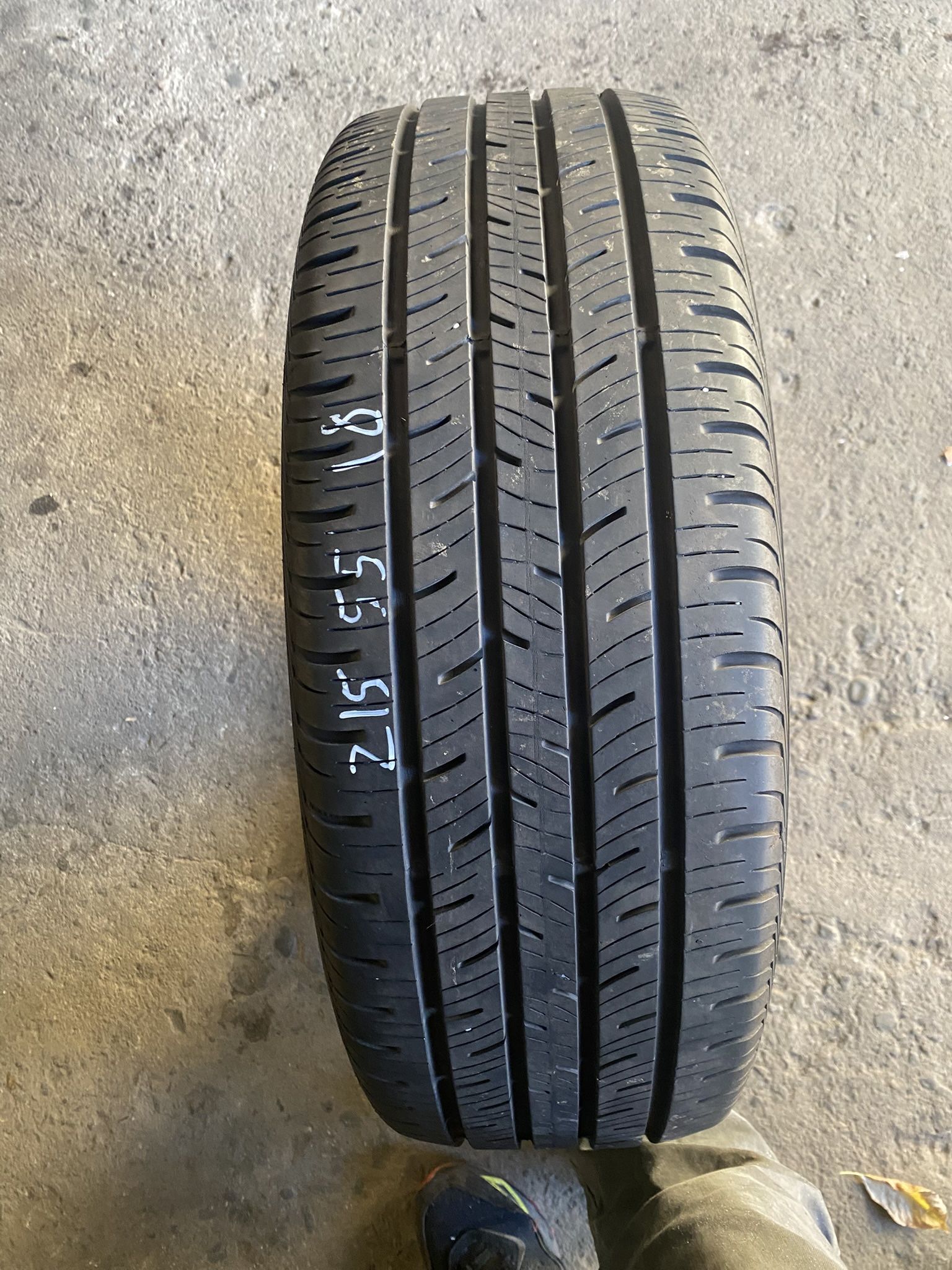 One Tire 215 55 18