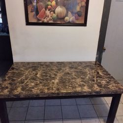 Marble Style Table 