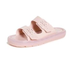Tory Burch Buckle Bubble Jelly Slides, Size 7