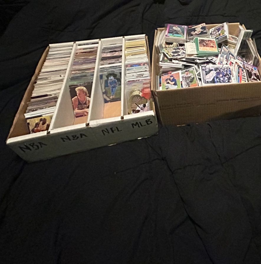 2 Boxes Of Sports Cards