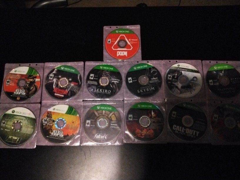 Xbox One Games Disks