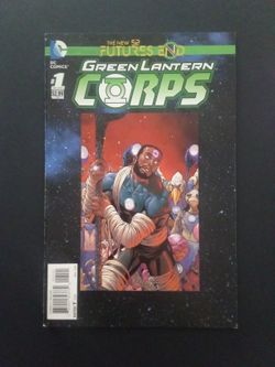 DC Green Lantern Corps comic book