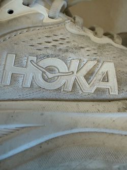 Hoka White Running Sneakers Size 8 Women’s