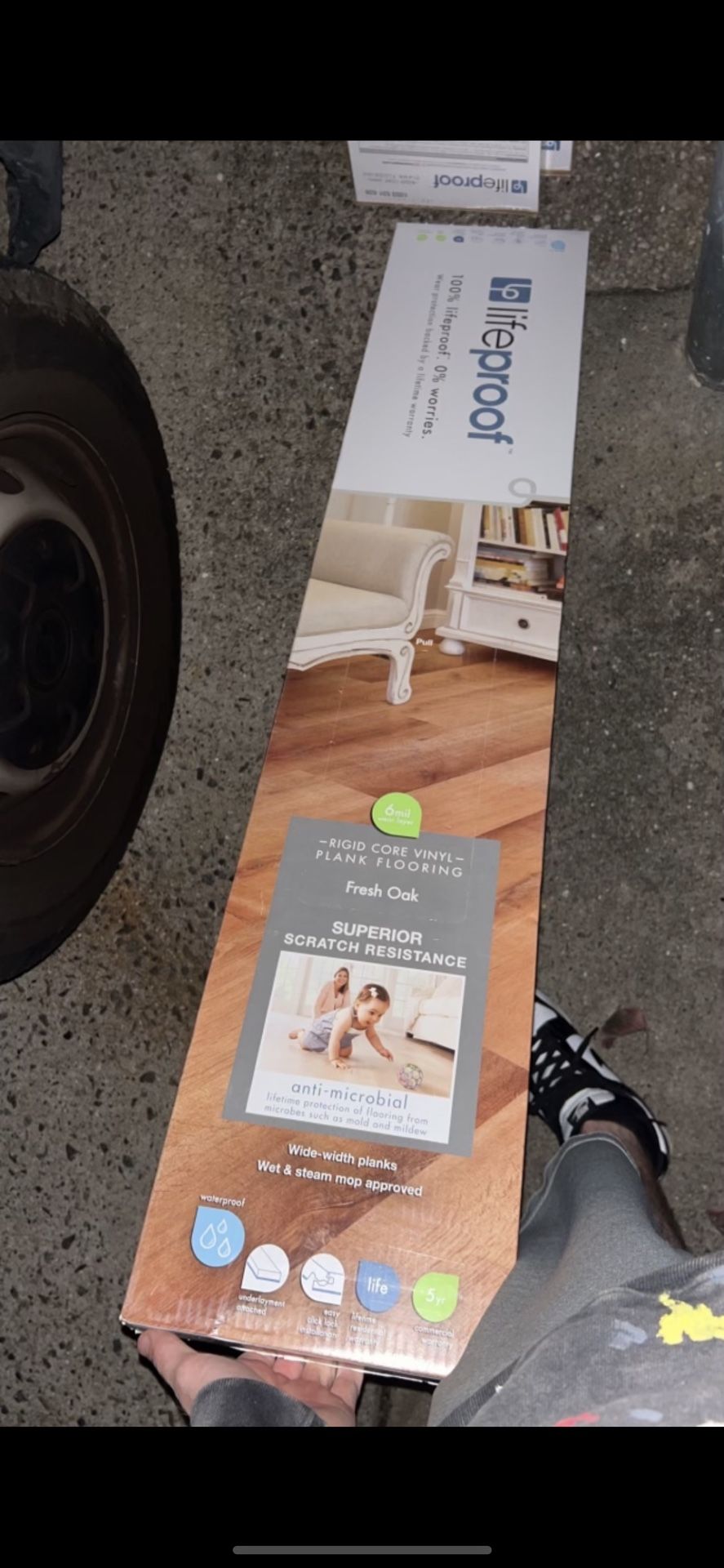 Life Proof Vinyl Flooring Waterproof