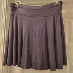 Womens Ambiance short skirt in dark grey size Medium from Forever 21.
