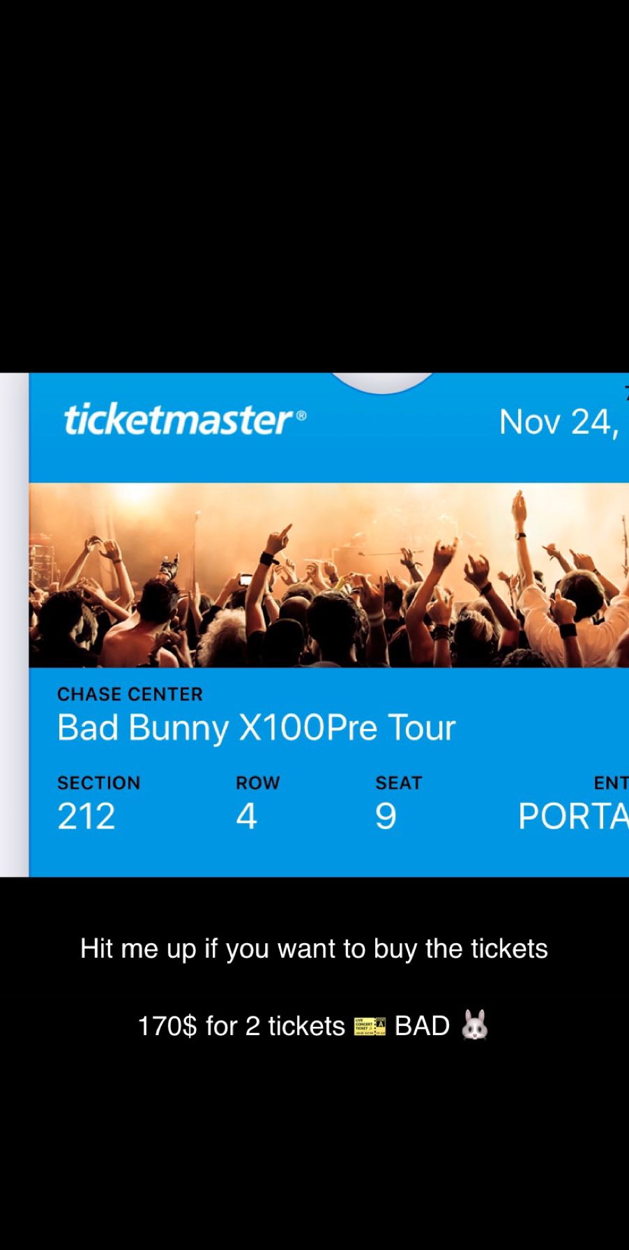 Bad bunny tickets