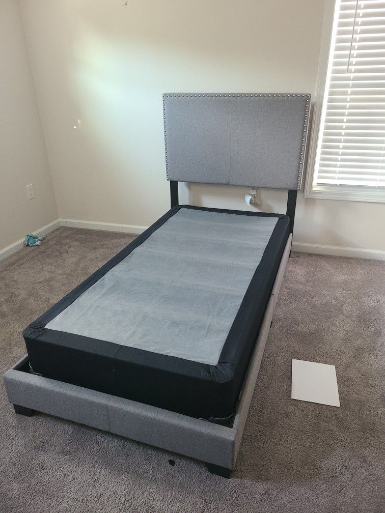 Twin Bed Plus Box Spring! 