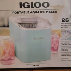 IGLOO Portable Aqua Ice Maker 