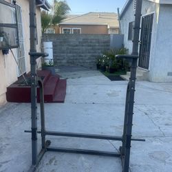 Pull Ups, Dips, Squad Power Rack