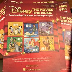 Piano Sheet Disney 1 Dollar each