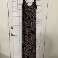 Black And Gold Dress XL