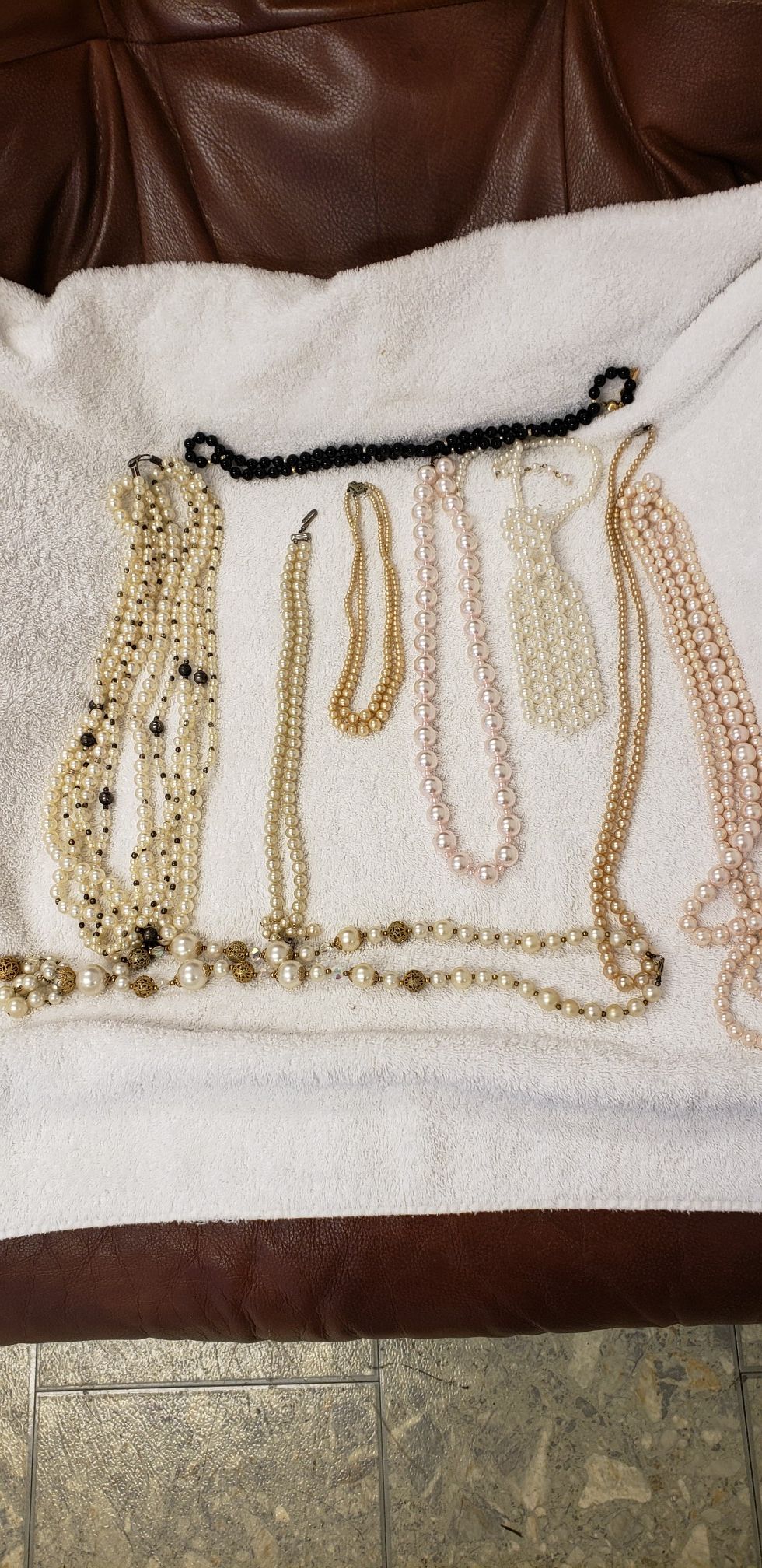 Assorted costume jewelry