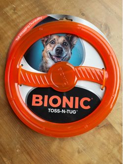 BIONIC Toss 'n Tug Dog Toy