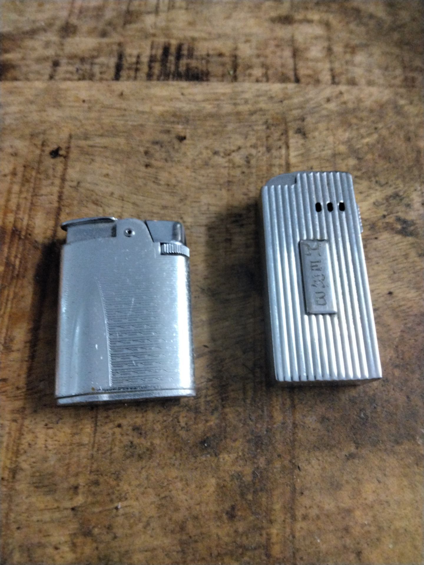Vintage 1950's Ascot and Ronson Lighters