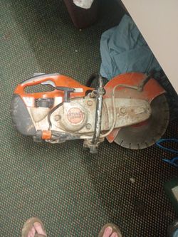 STIHL/T5420 concreat saw with diamond blade
