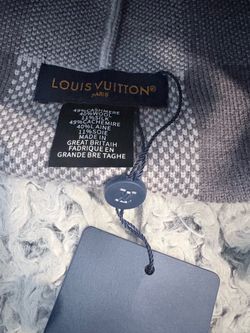 damier heritage LV beanie grey
