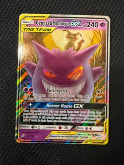 Tag Team Gengar & Mimikyu GX 53/181
