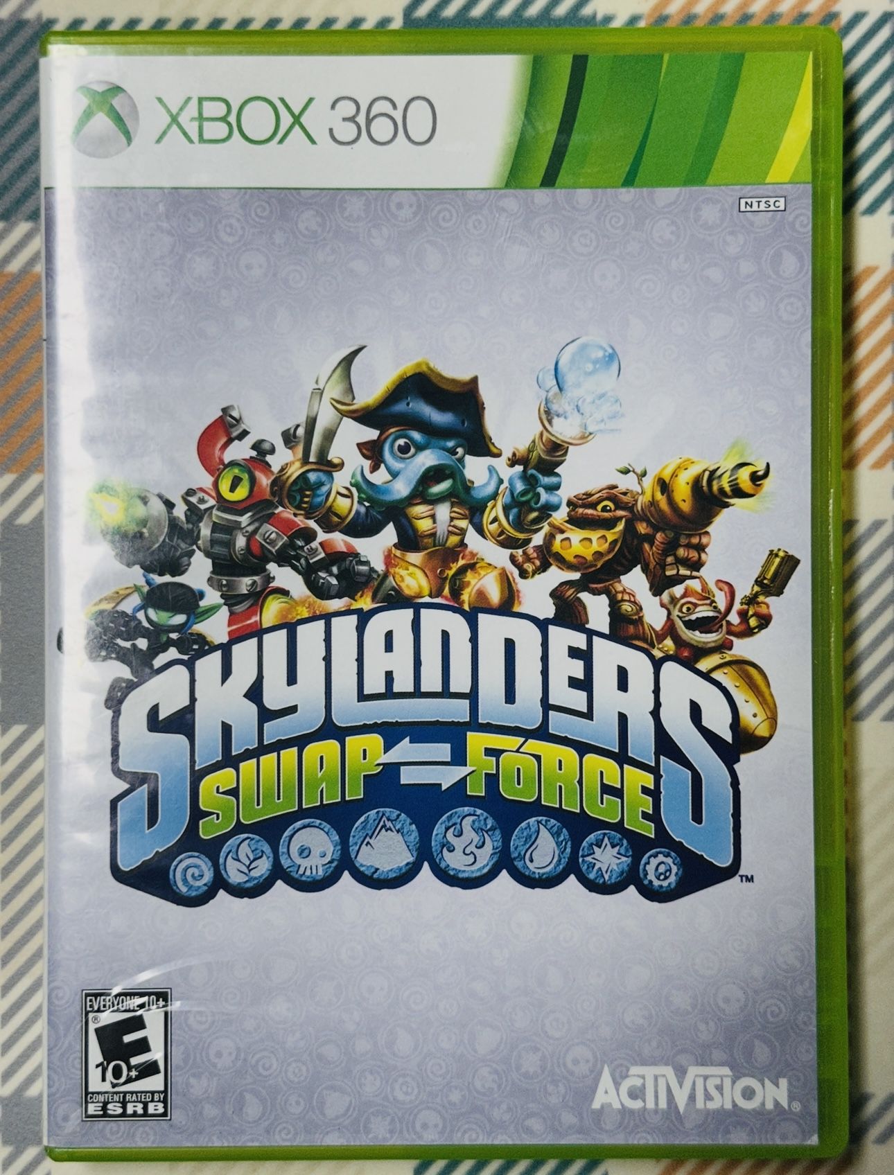 Skylanders Swap-Force (2013, Microsoft Xbox 360) Tested & Working With Case