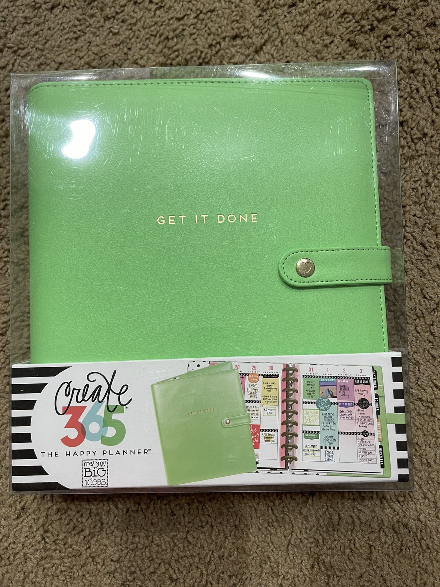 Happy Planner Classic Green Case 