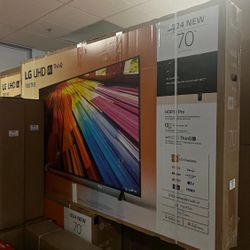70” LG UT8000 4K SMART TV