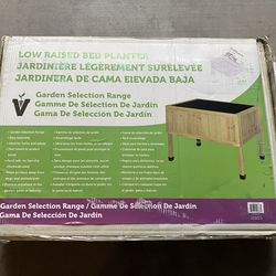 Low Raised Bed Planter- Garden Bed