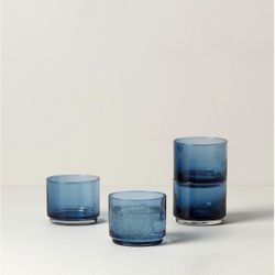 Lenox Tuscany Classics Stackable 4-Piece Short Glasses Everyday (Brand New)