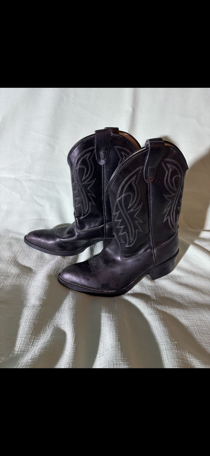 Boys Black Boots