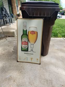 Stella artois tin